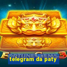 telegram da paty